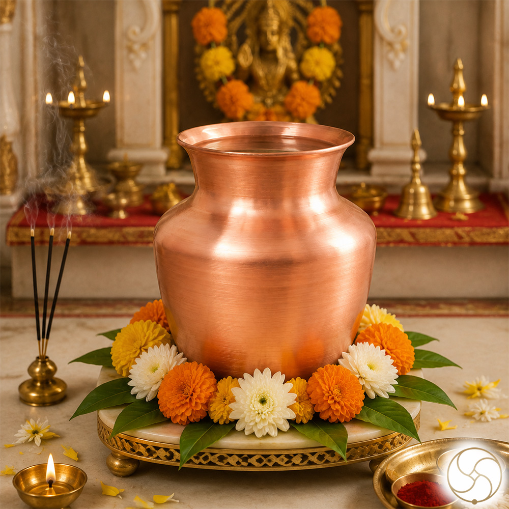 999 Nepaliya Copper Brahm Lota - 1250ml