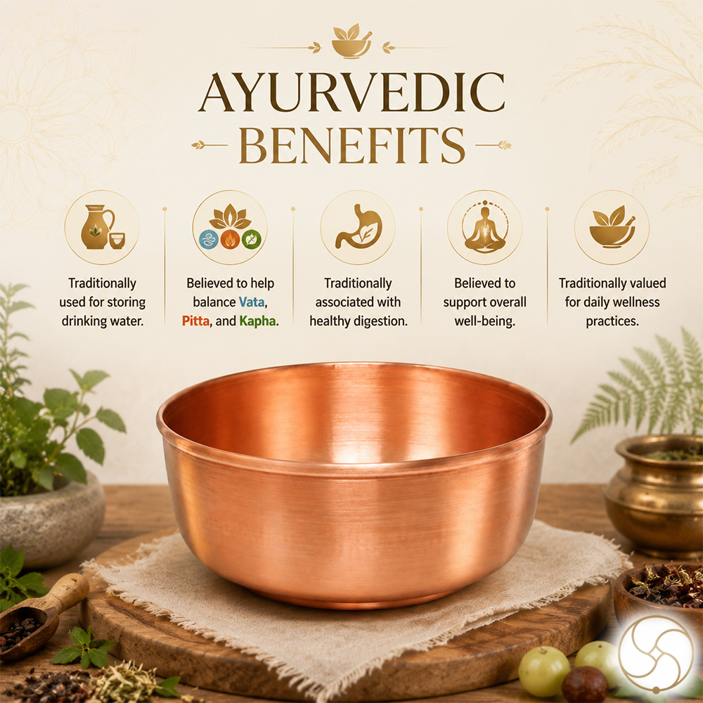 999 Nepaliya Copper Rooted bowl - 280ml
