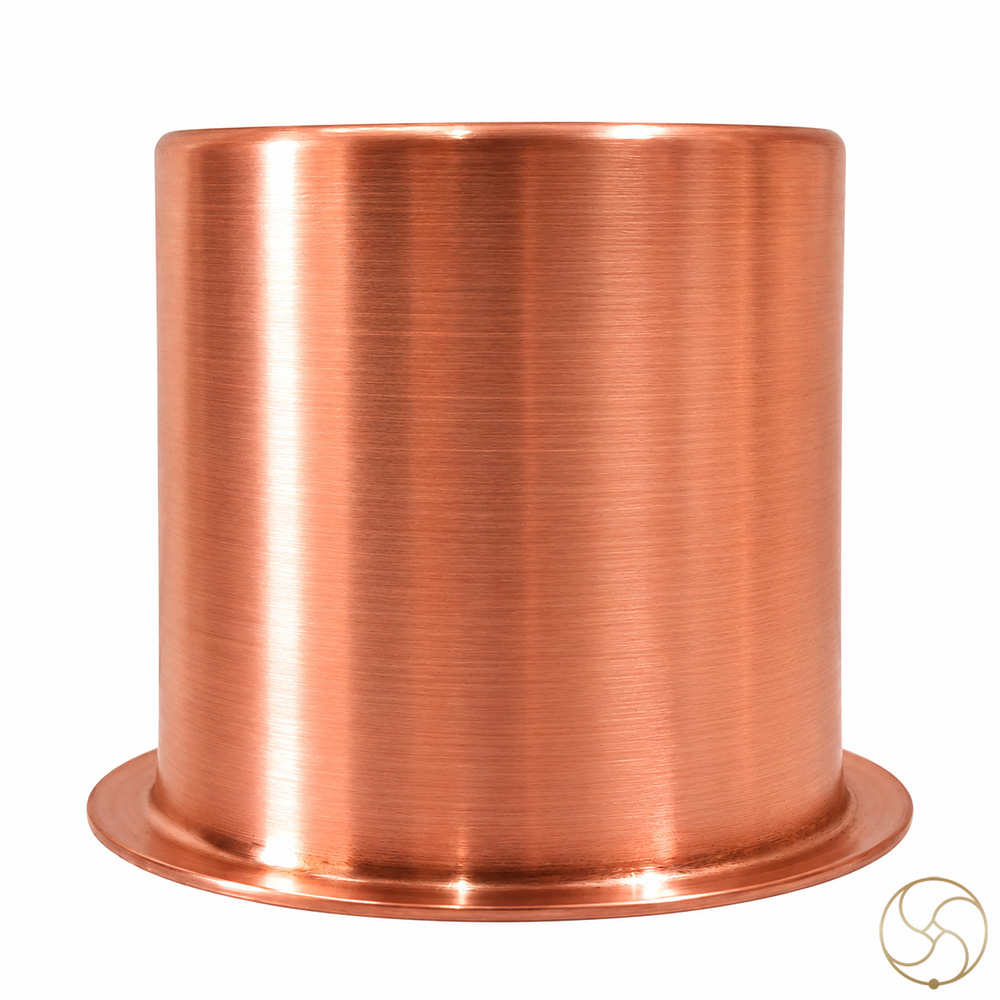 999 Nepaliya Copper Vedic Panchpatra and Aachmani Set