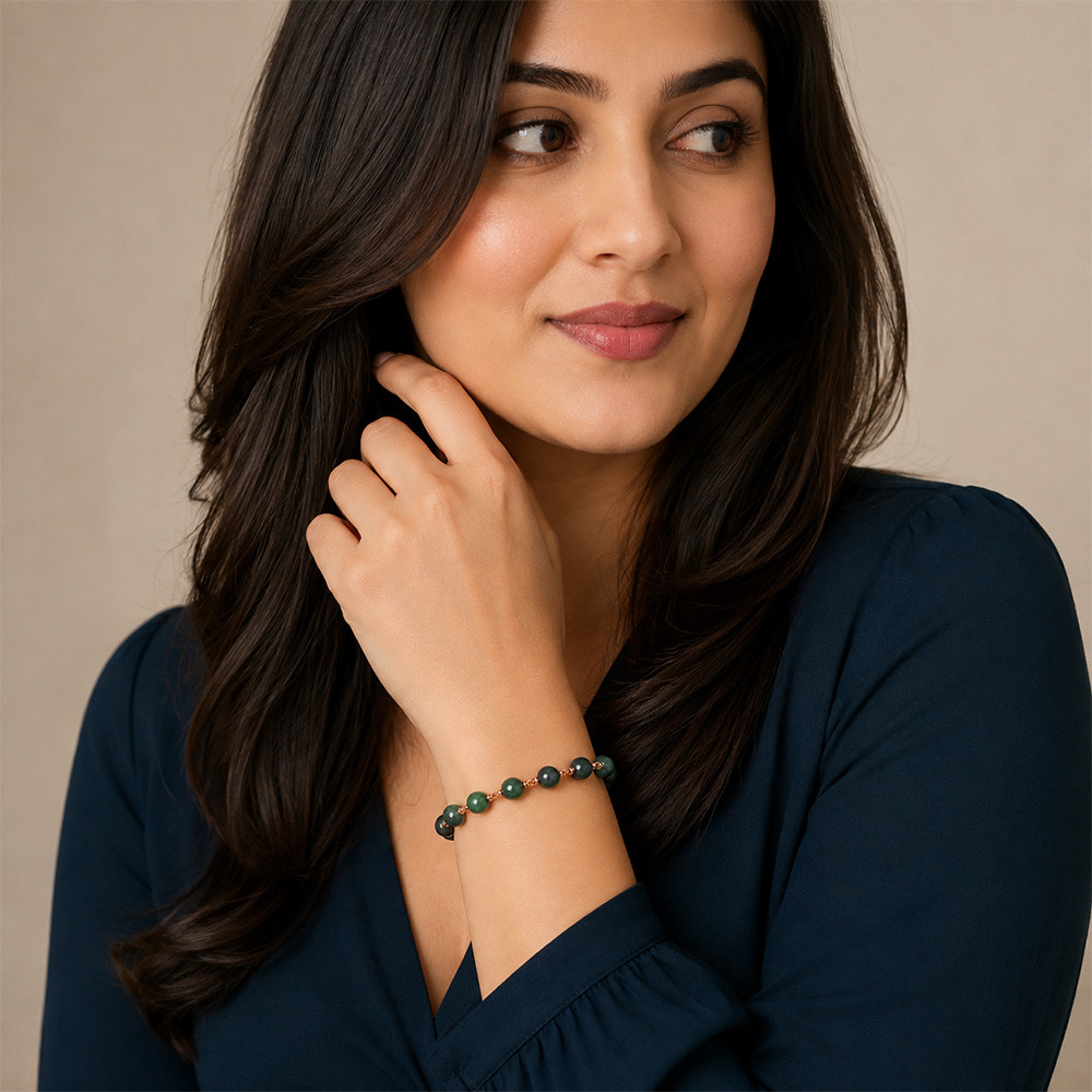 Nepaliya Copper Blood Stone Bracelet