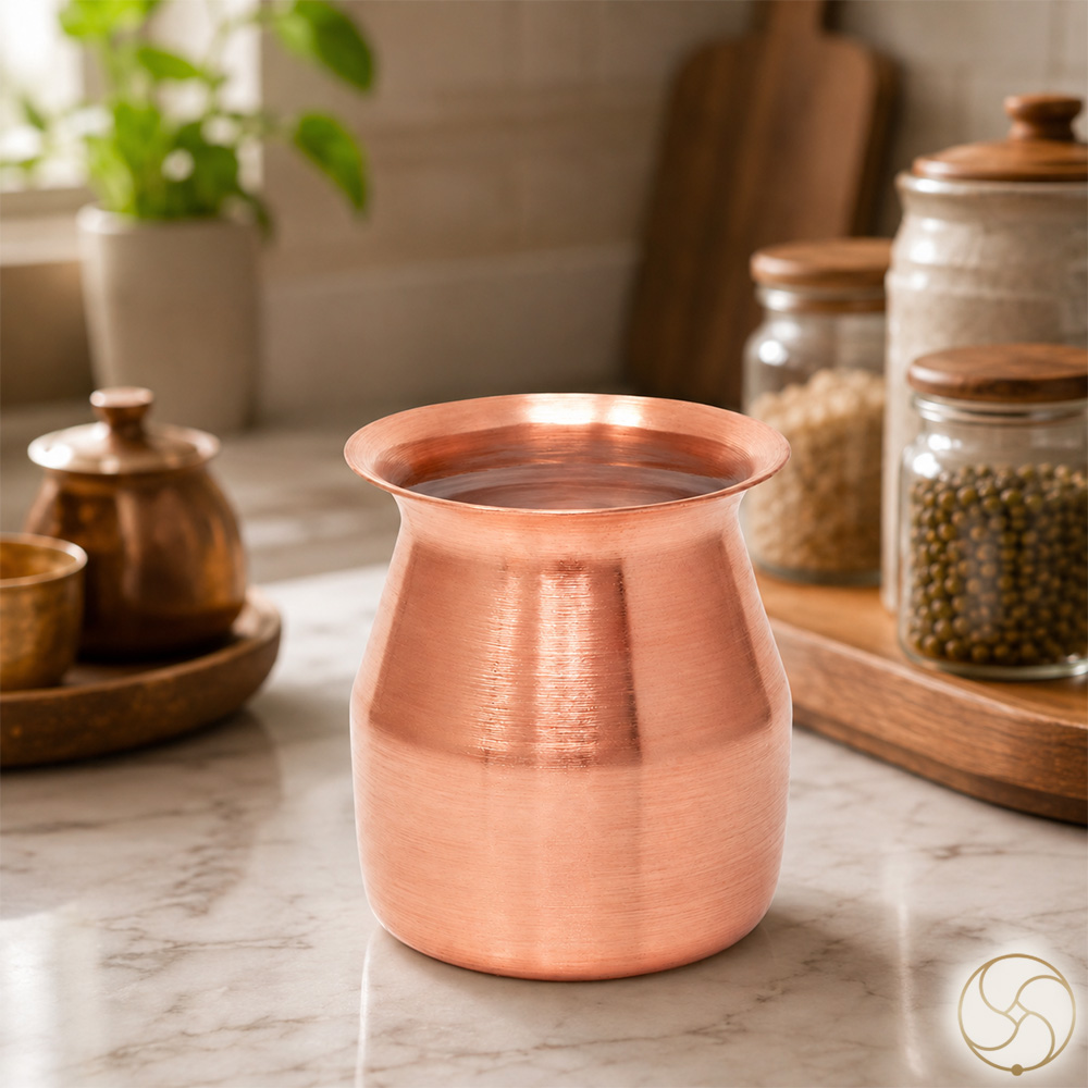 999 Nepaliya Copper Vakrika Lota - 100ml
