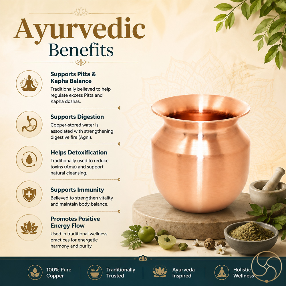 999 Nepaliya Copper Naspati Lota - 850ml