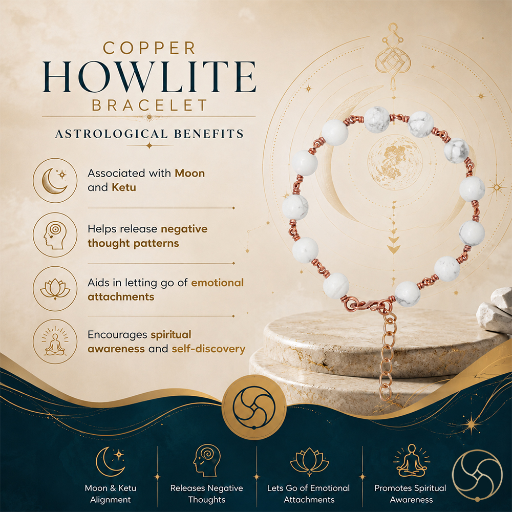 Nepaliya Copper Howlite Bracelet