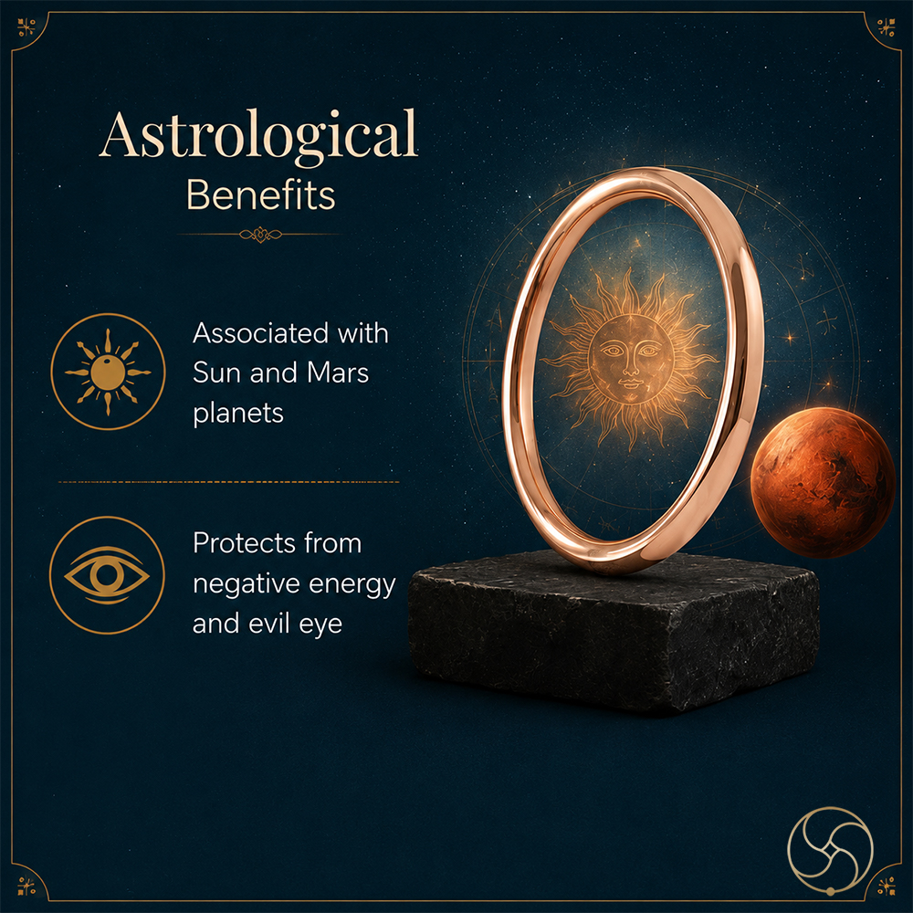Pure Copper Gorakh Bangle for Women