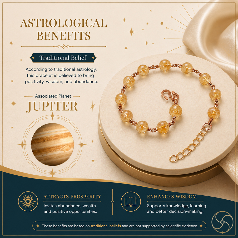 Nepaliya Copper Citrine Bracelet