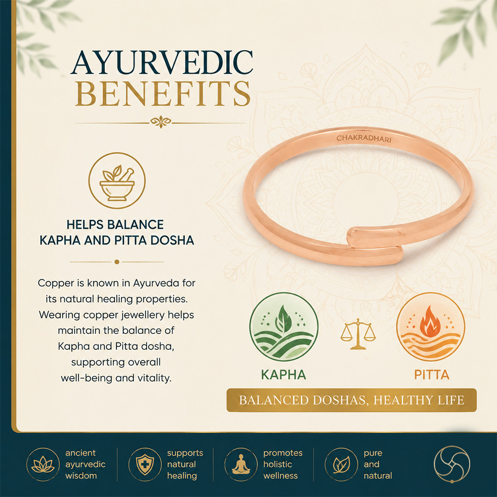 Nepaliya Copper Kids Bangle Pair 3years to 7years
