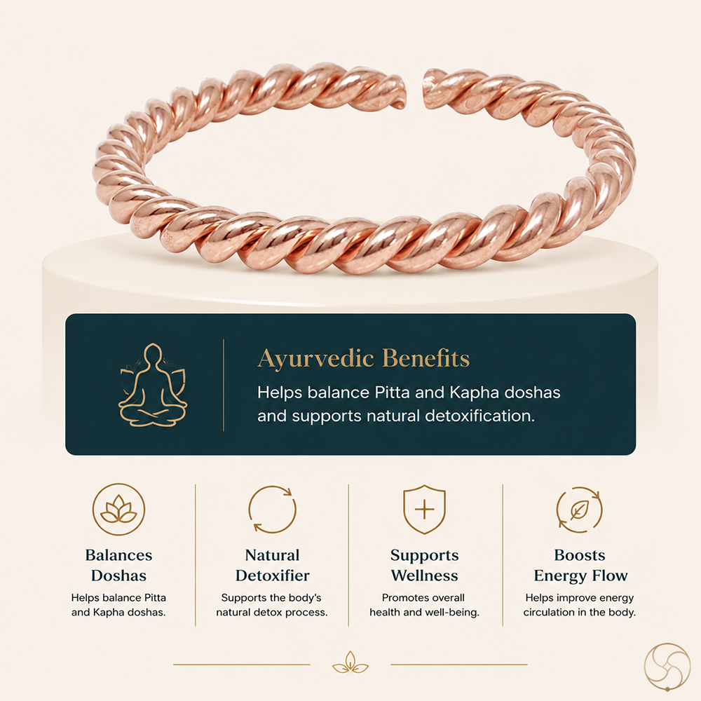 Pure Copper Tensor 45 Unisex Bangle
