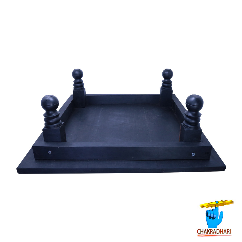 Ebony Divine Ritual Platform - Kaalskand Shyama Chowki