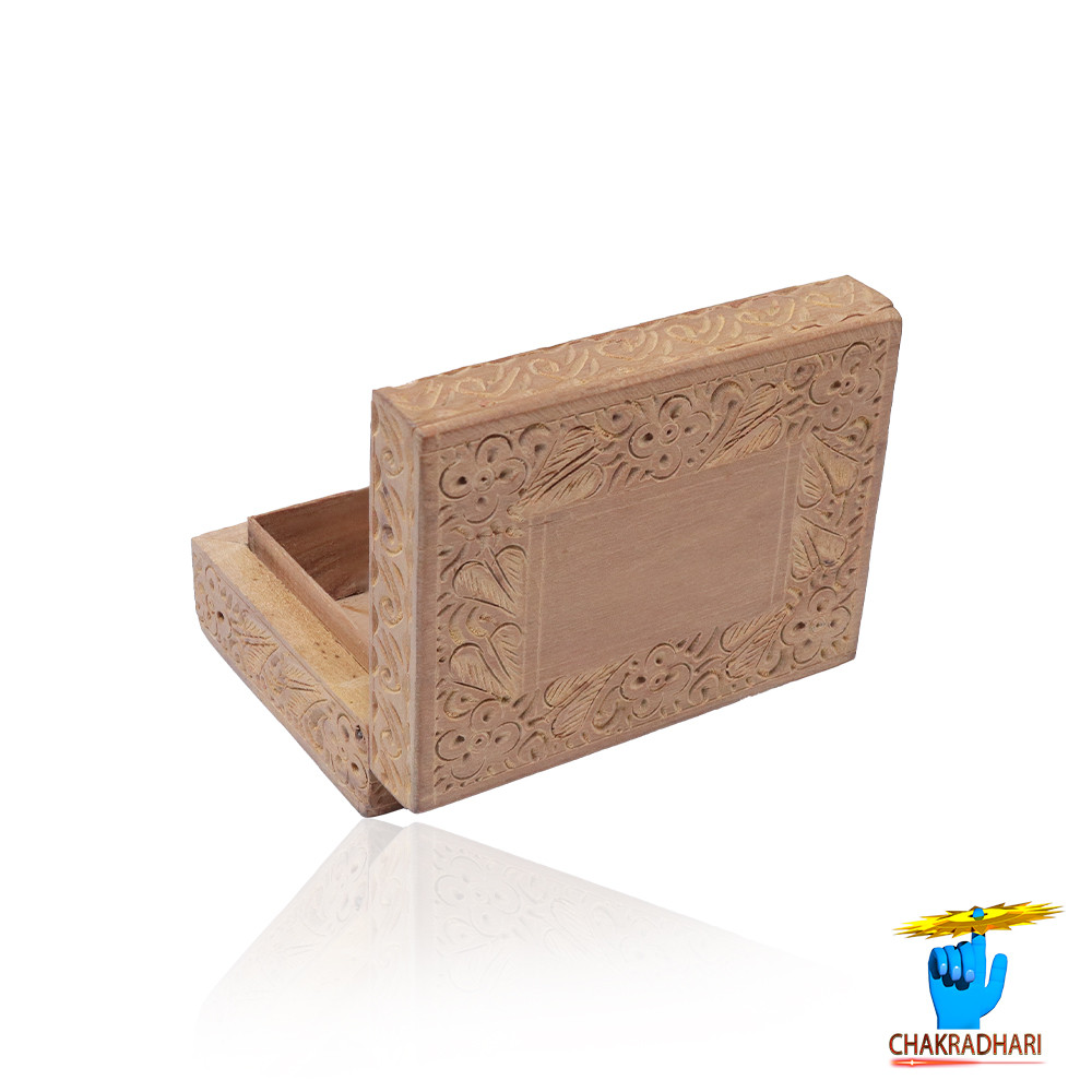 White Sandalwood Jewelry Box - 5cm x 24cm x 64cm