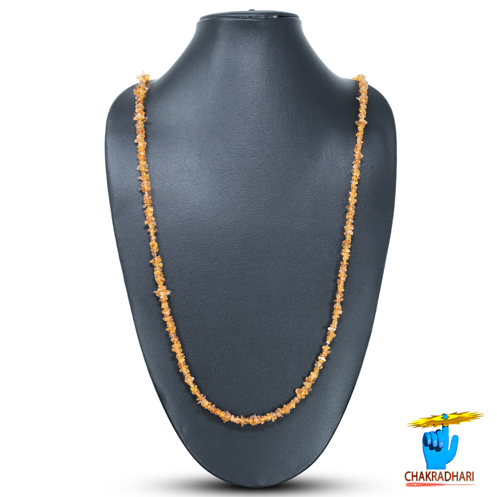 Citrine Chips Mala Top Grade Quality Wearing Mala -
