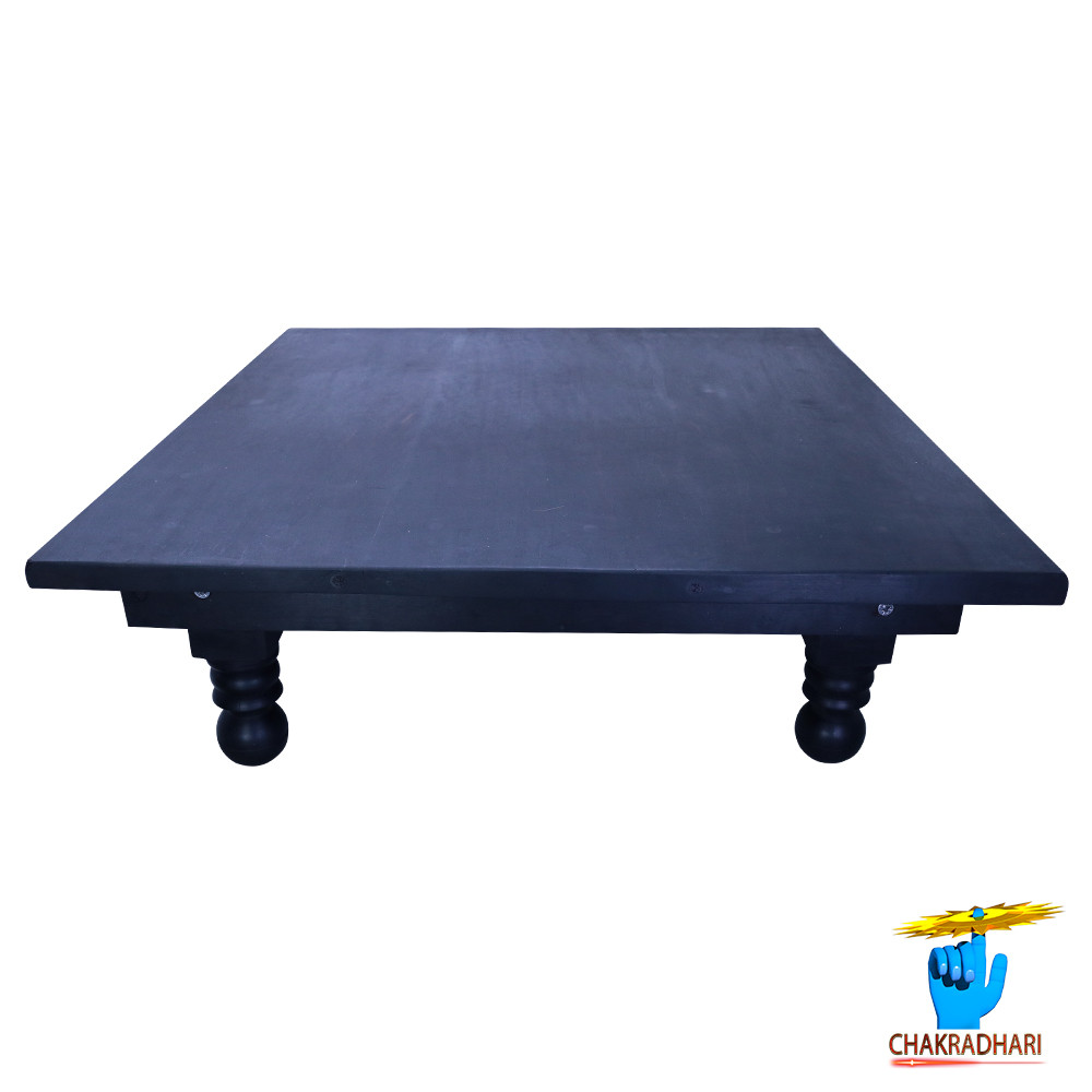 Ebony Divine Ritual Platform - Kaalskand Shyama Chowki