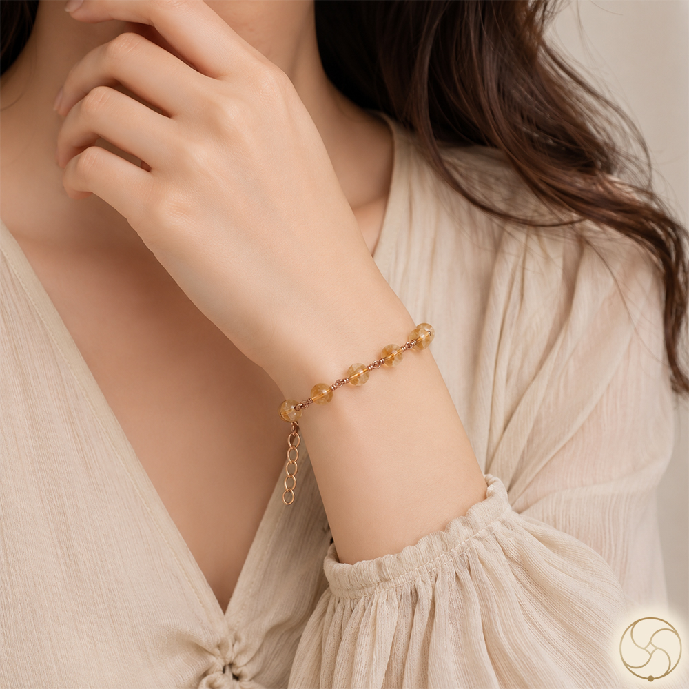 Nepaliya Copper Citrine Bracelet