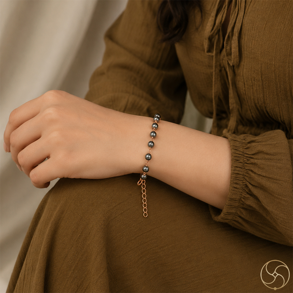 Nepaliya Copper Hematite Ore Bracelet