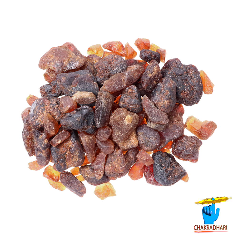 Hessonite Rock 100gm - 100gm