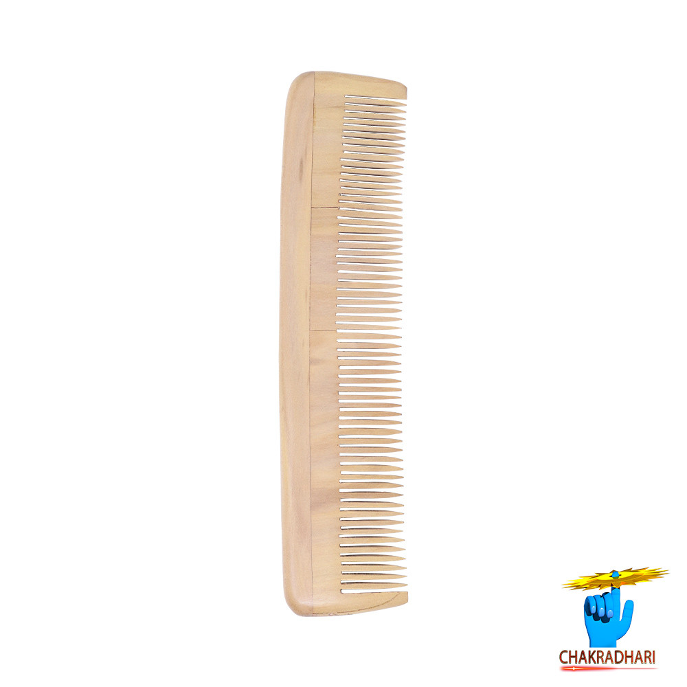 Graceful Long White Sandalwood Comb 17 cm by 48 cm
