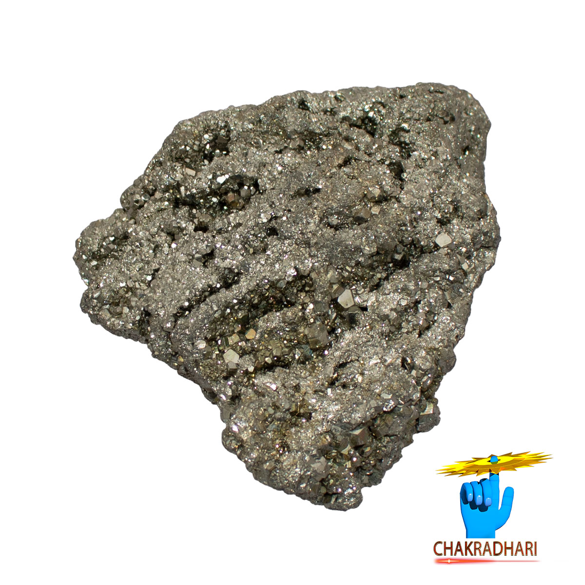 349gm Original Golden Pyrite Stone -