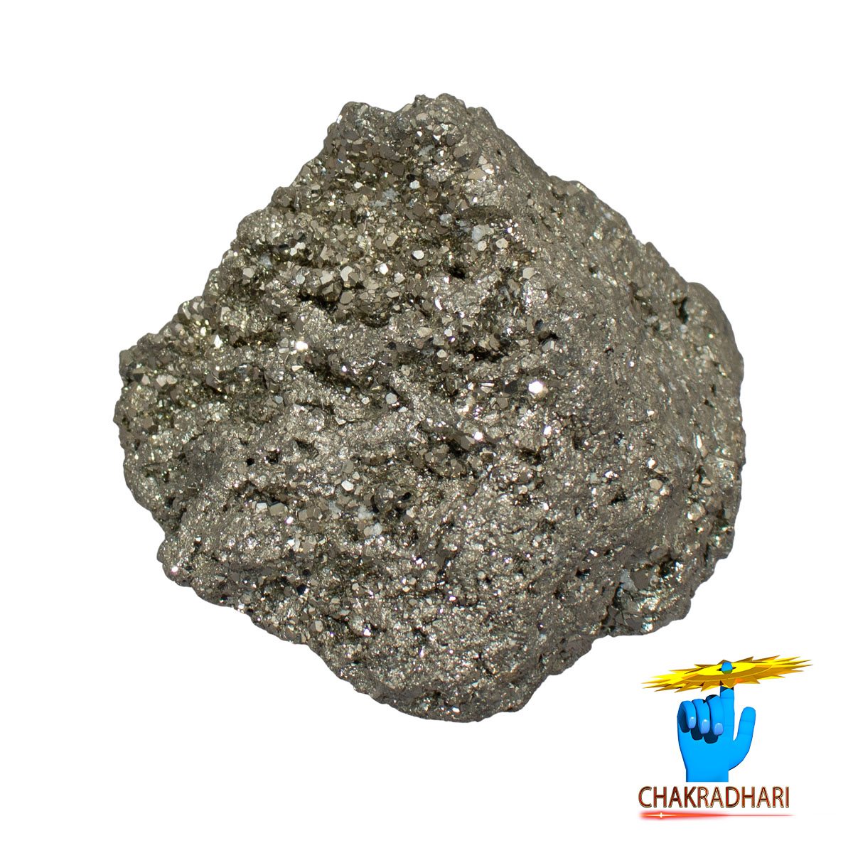 345gm Original Golden Pyrite Stone -