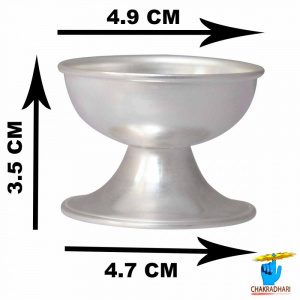 Image of 99.6% Silver Diya – चाँदी दीया (37gm)