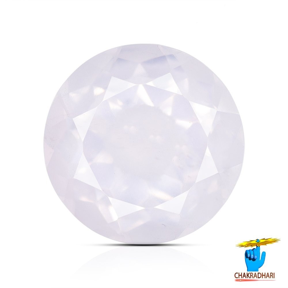05 To 0520 Carats Rose Quartz Gemstone With Silver Ring Or Pendant -  