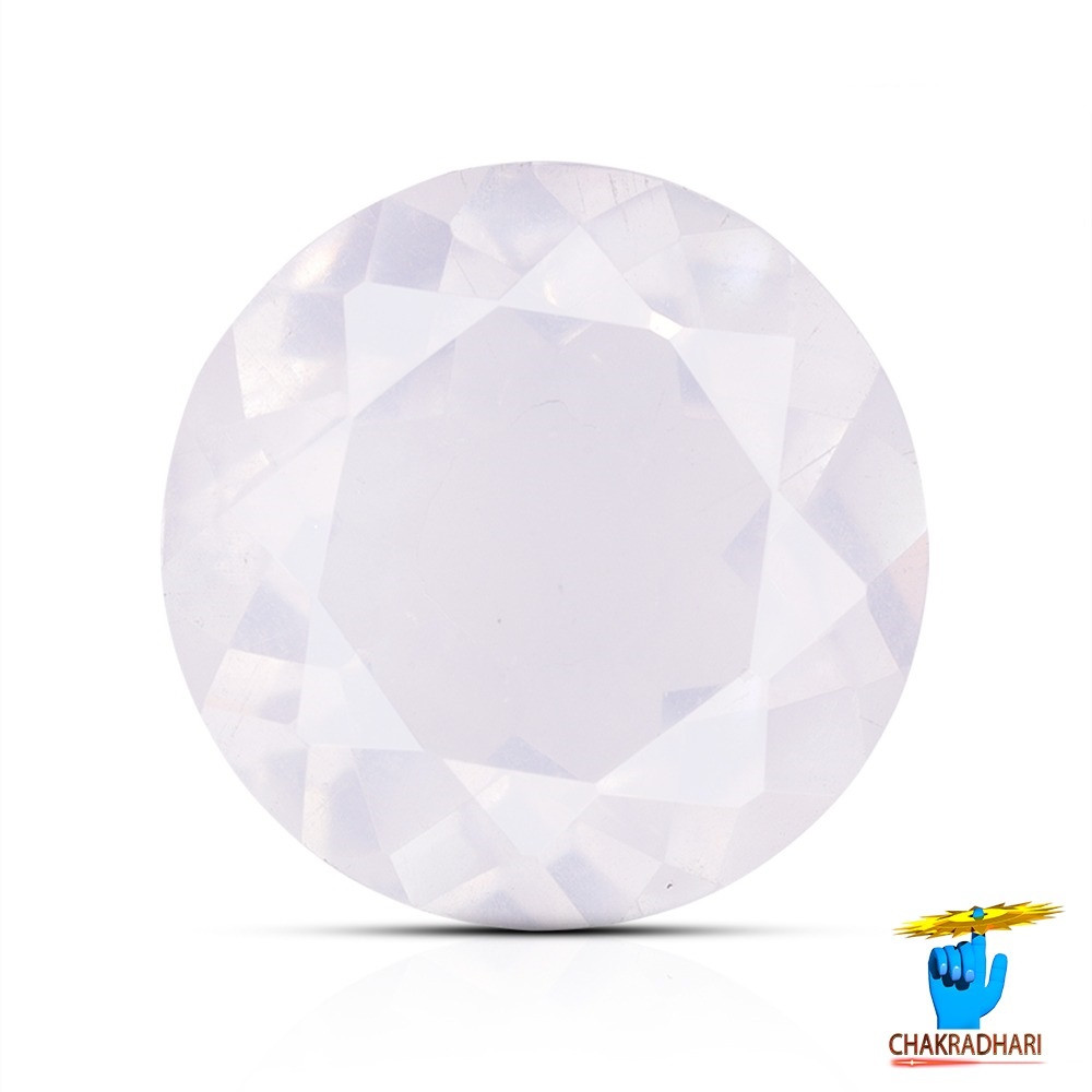 0310 and 0390 Carats Rose Quartz Gemstone With Silver Ring Or Pendant -  