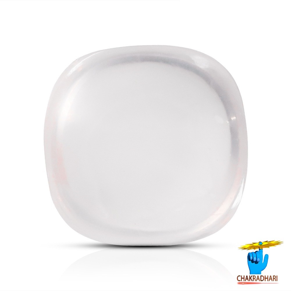 0430 Carats to 0530 Carats Rose Quartz Cabochon Gemstone With Silver Ring Or Pendant -  