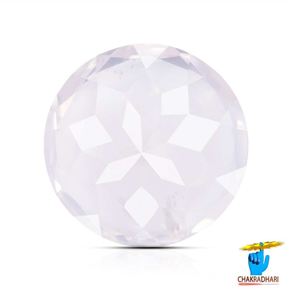 05 To 0520 Carats Rose Quartz Gemstone With Silver Ring Or Pendant -  