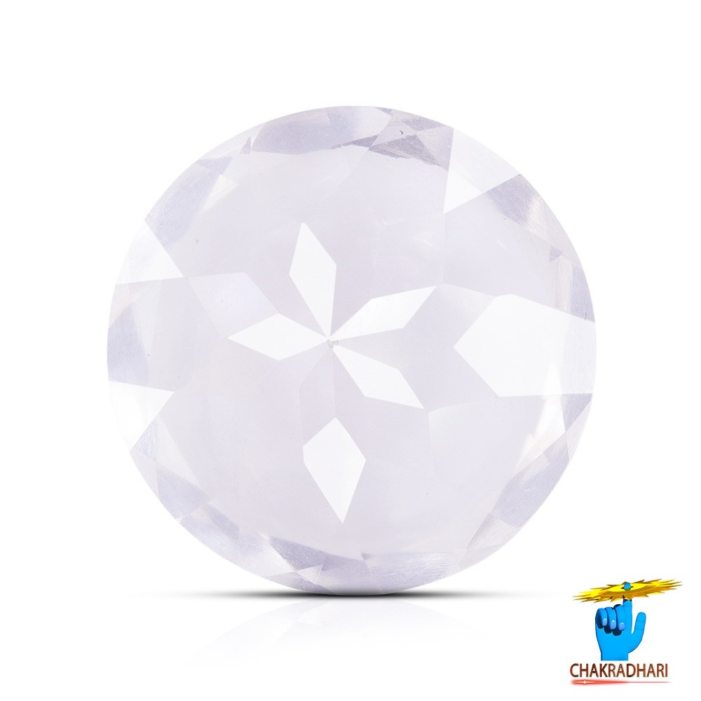 0420 To 0460 Carats Rose Quartz Gemstone With Silver Ring Or Pendant -  