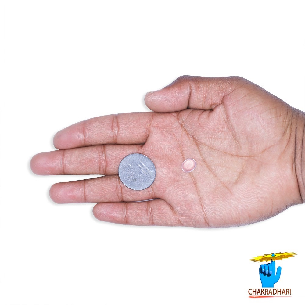 03 To 0340 Carats Rose Quartz Gemstone With Silver Ring Or Pendant -  