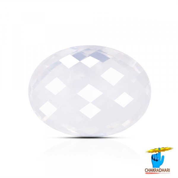 Image of 14.90 and 15.20 Carats Rose Quartz Gemstone With Silver Ring Or Pendant - गुलाबी स्फटिक