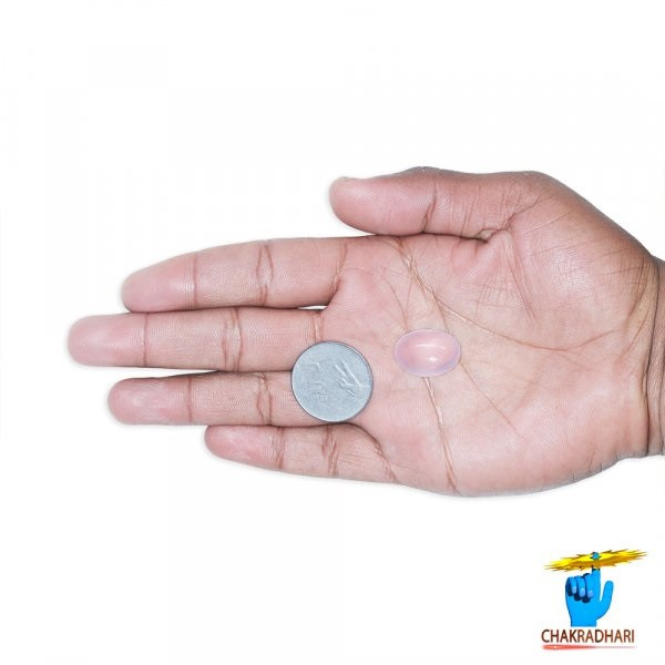 2430 Carats to 2980 Carats Rose Quartz Cabochon Gemstone With Silver Ring Or Pendant -  