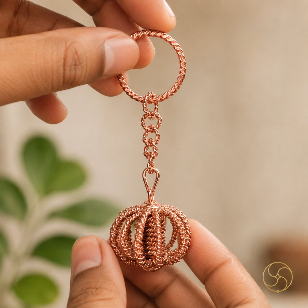 Nepaliya Copper Harmonizer Keyring