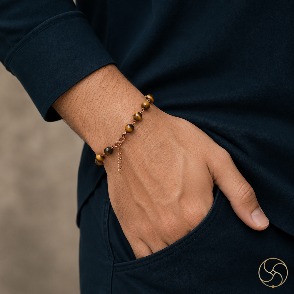 Nepaliya Copper Tiger Eye Bracelet