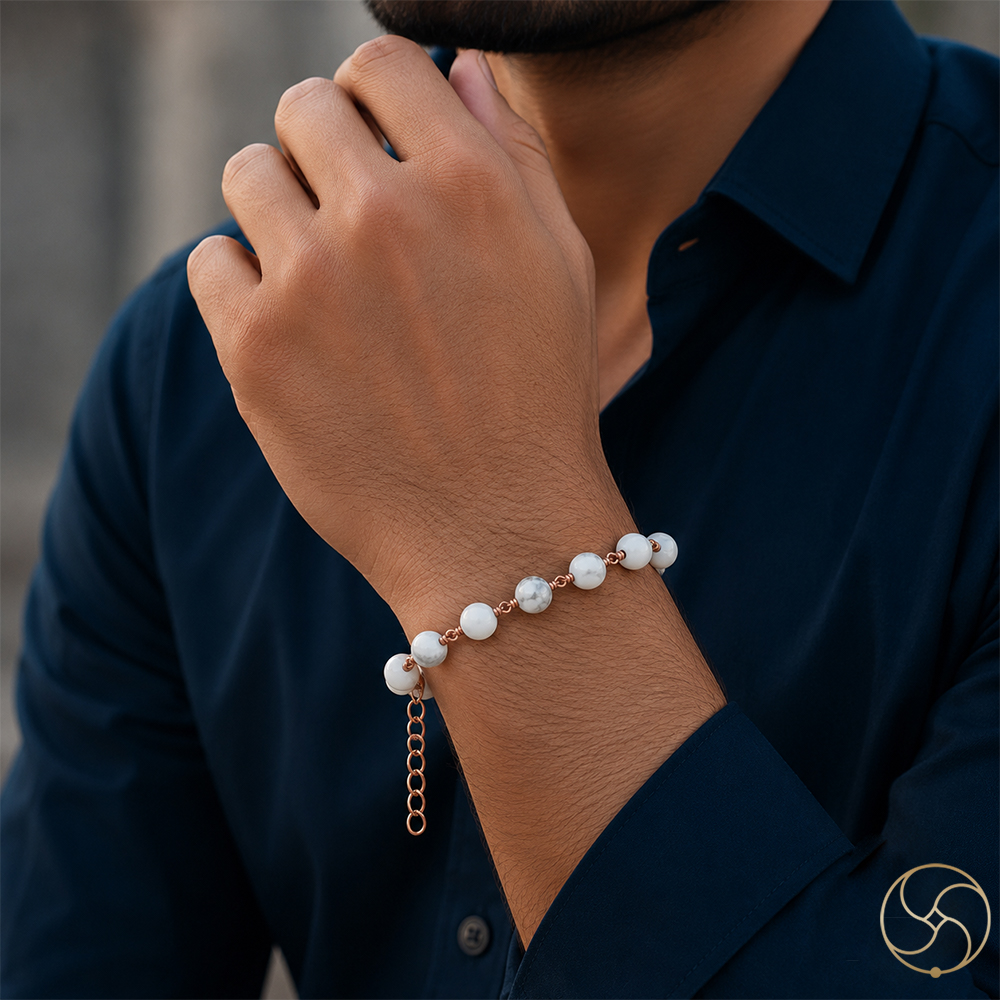 Nepaliya Copper Howlite Bracelet