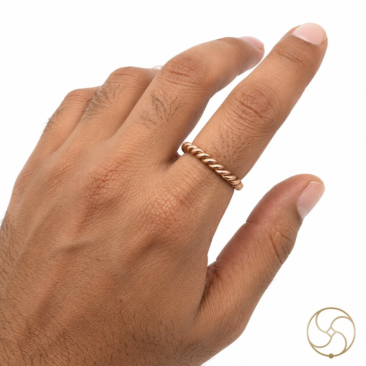 999 Nepaliya Copper Tensor Ring -    