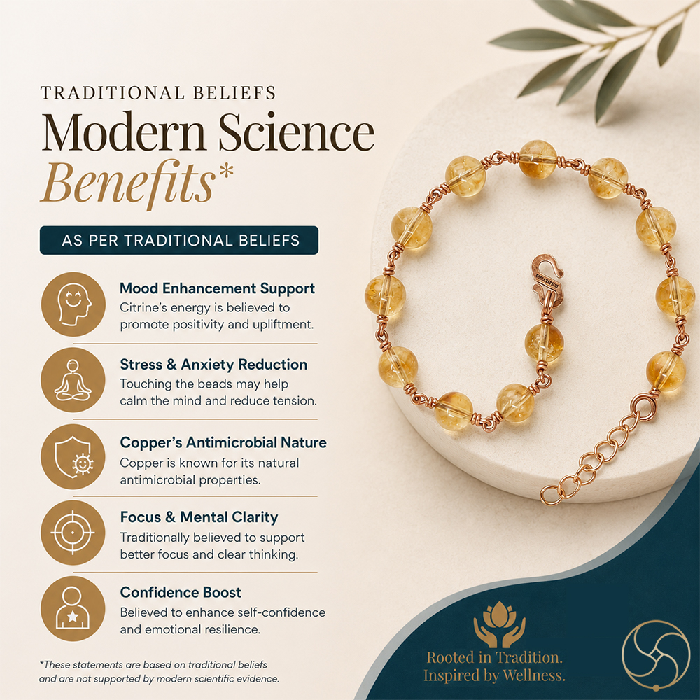 Nepaliya Copper Citrine Bracelet