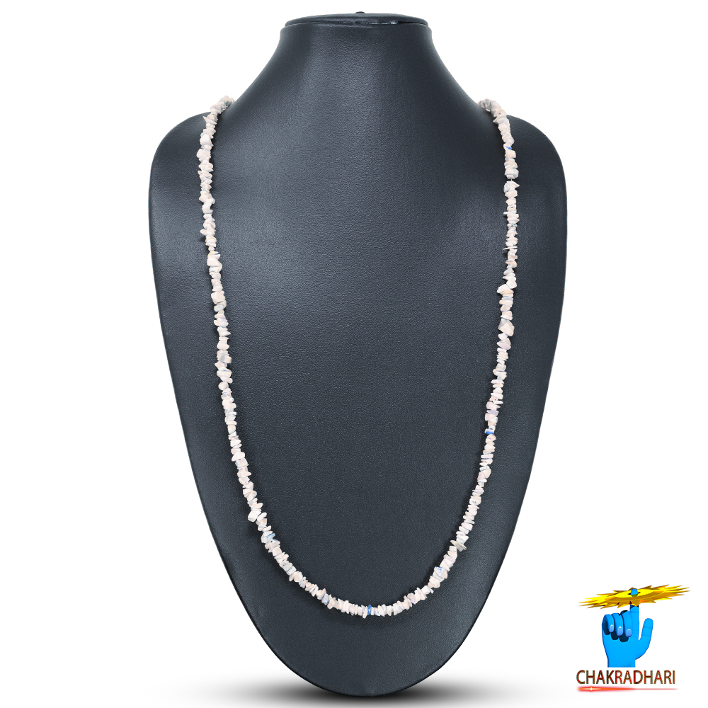 Opal Chips Wearing Mala -