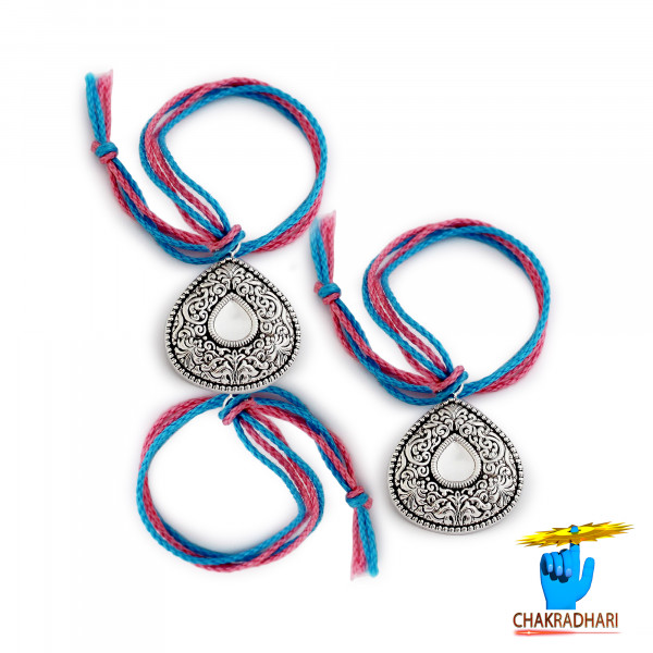 Image of Paan Patta Rakhi Pair