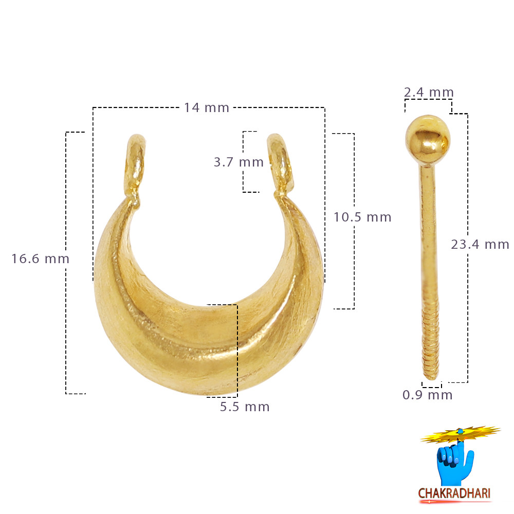 999 Gold Murki Earrings 427gm