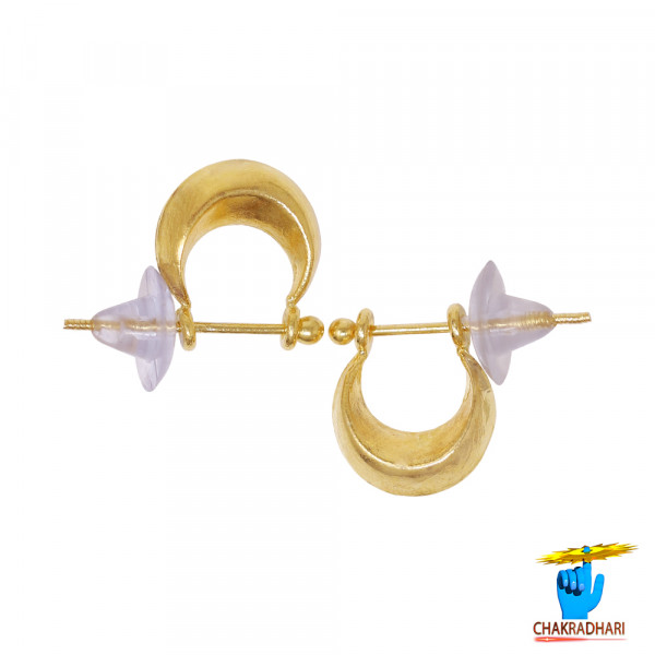 Image of 99.9% Gold Murki Earrings (4.27gm) – स्वर्ण मुरकी बालिया