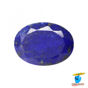 Image of 10.75 Carats Lapis Lazuli Gemstone With Silver Ring Or Pendant – लाजवर्त रत्न