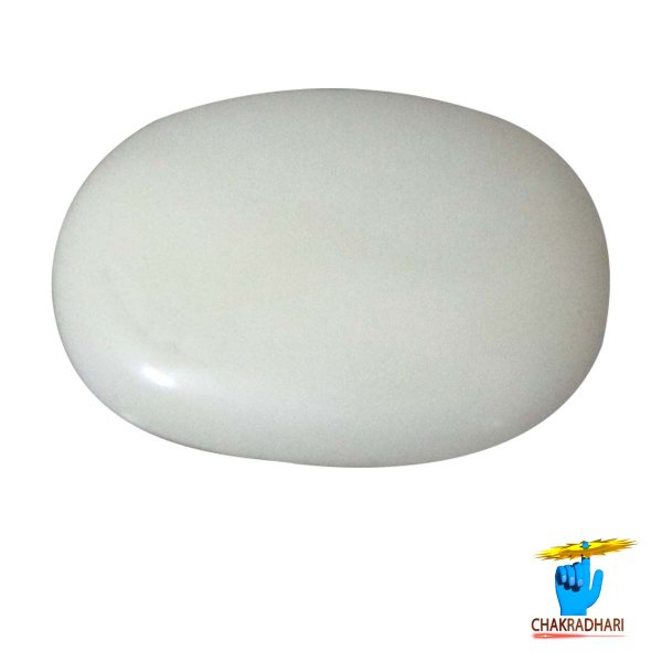 Image of 04.53 Carats White Coral With Ring Or Pendant - सफ़ेद मूंगा रत्न