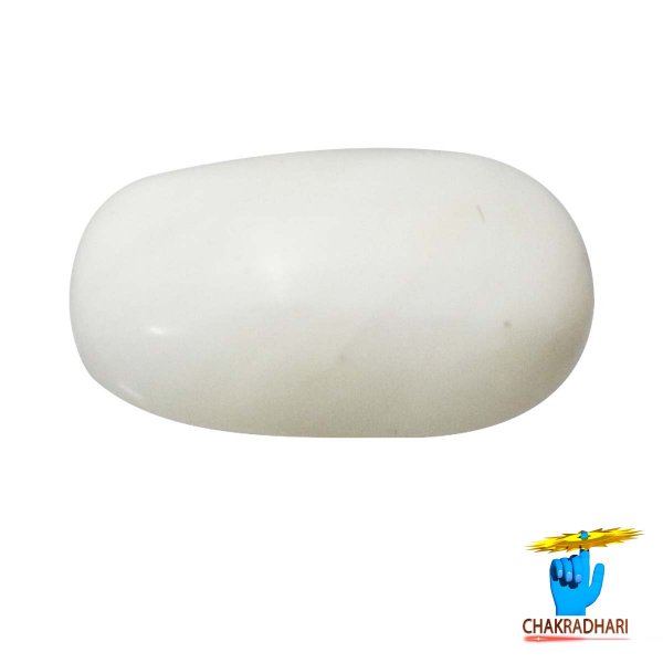 Image of 05.36 Carats White Coral With Ring Or Pendant - सफ़ेद मूंगा रत्न