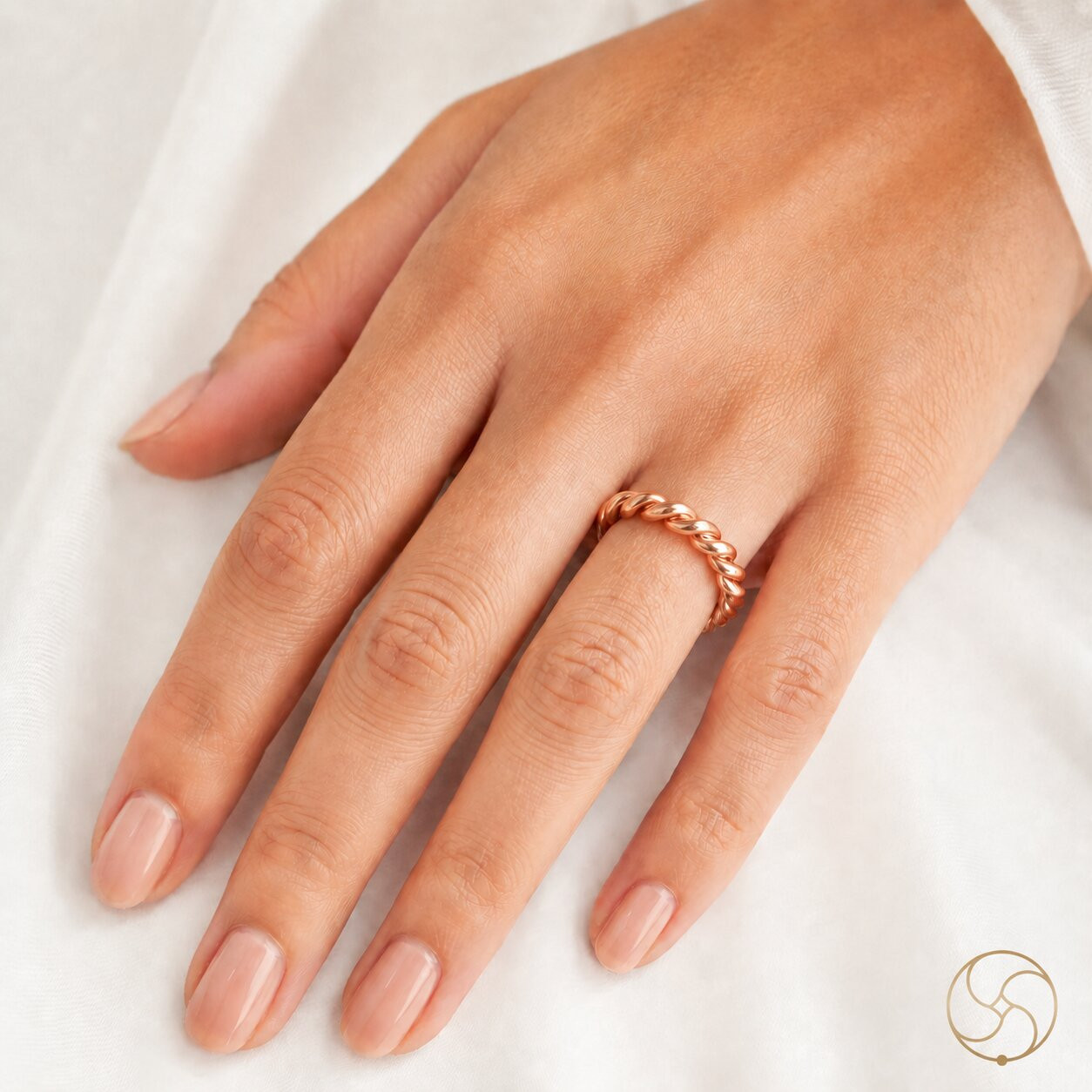 999 Nepaliya Copper Tensor Ring -    