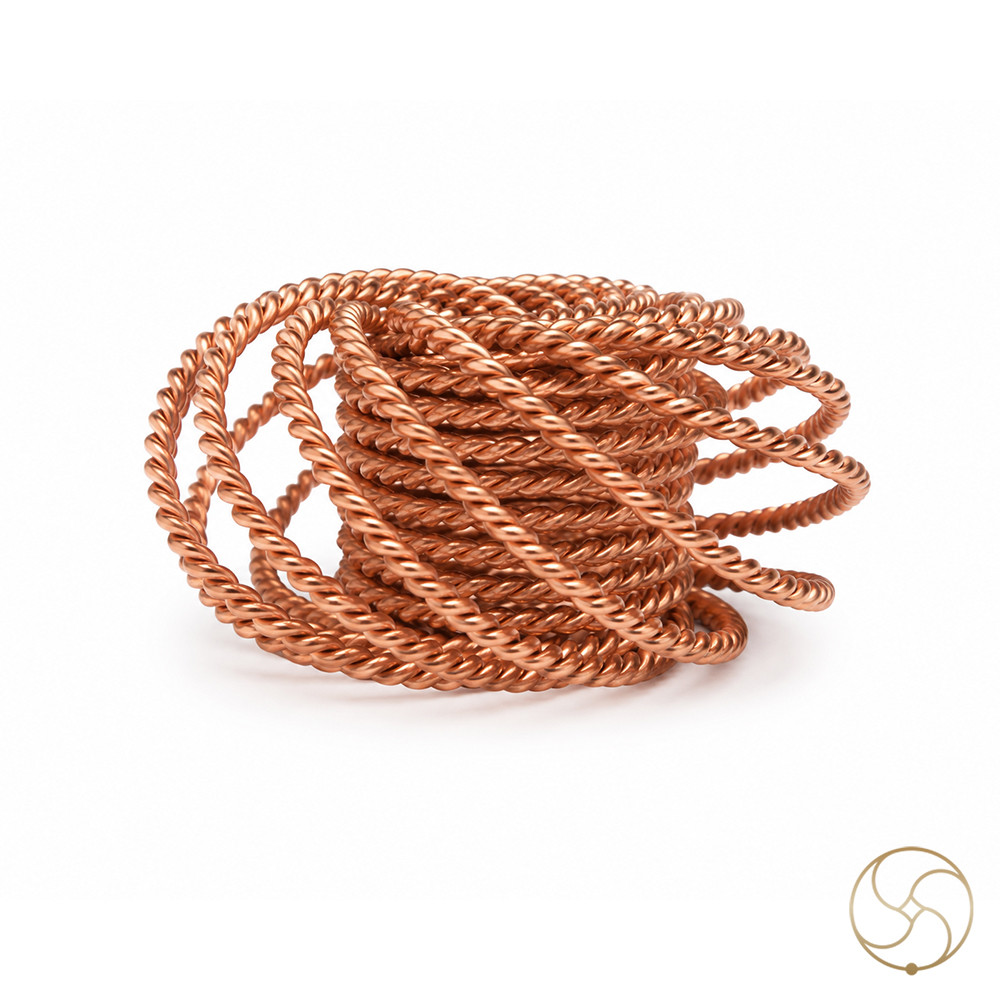 999 Pure Nepaliya Copper Tensor Torus Rodin Coil - One-Sided Vortex