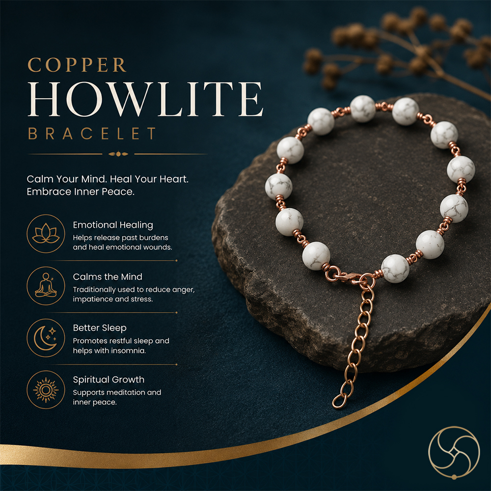 Nepaliya Copper Howlite Bracelet