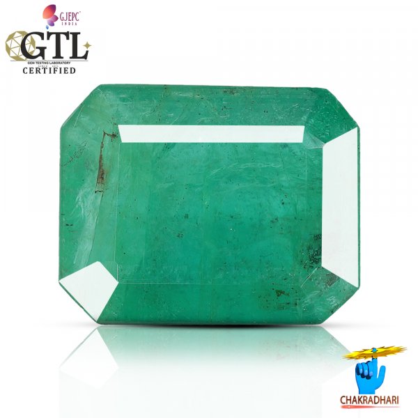 Image of 03.22 Carats Emerald Gemstone With Ring Or Pendant – पन्ना रत्न