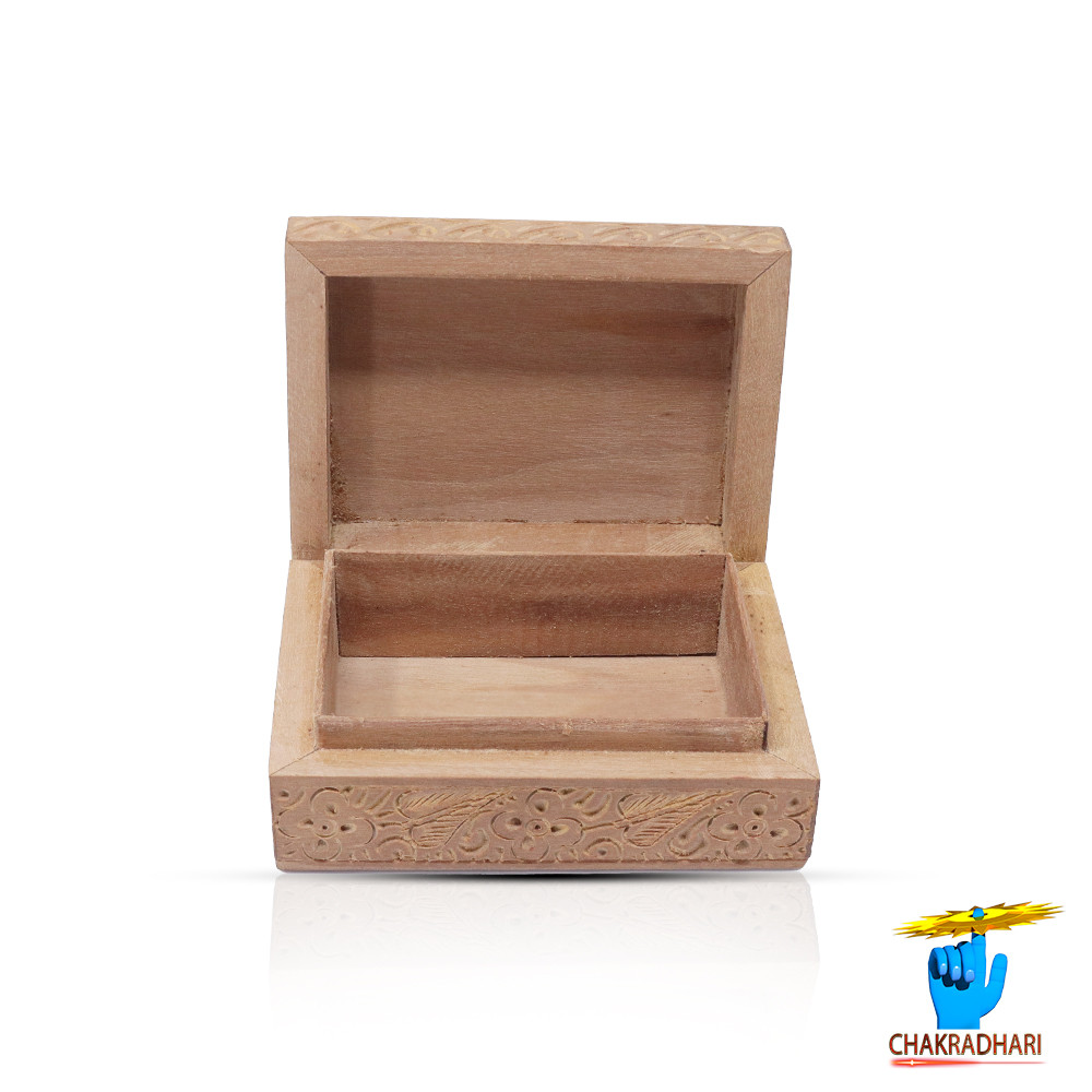 White Sandalwood Jewelry Box - 5cm x 24cm x 64cm