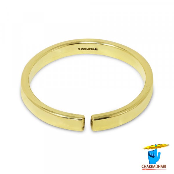 Image of Ritika Brass Ladies Flat Bangle –  रितिका  पीतल स्त्री चपटा कड़ा (50gm)