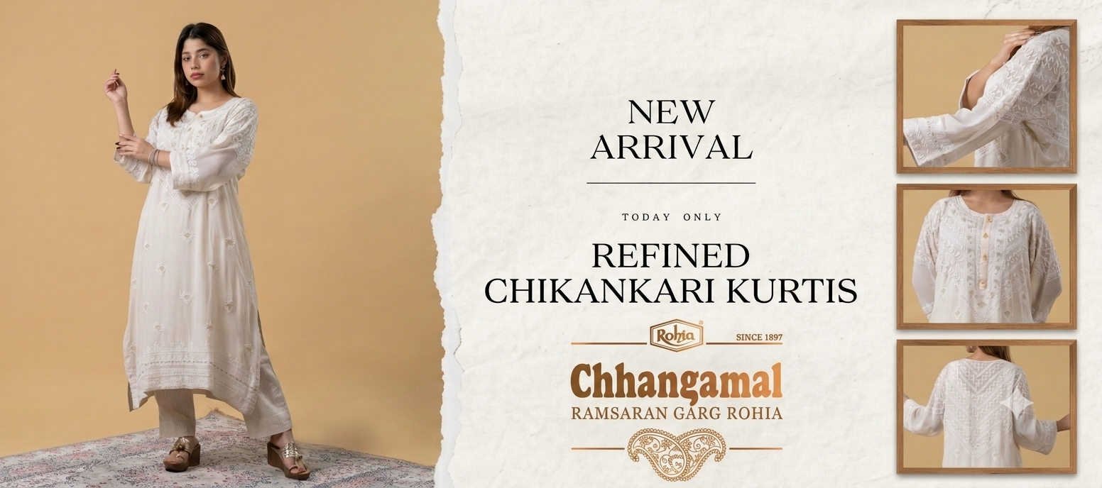 Chikankari Kurti
