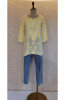 Lemon Yellow Modal Chikankari Short Top